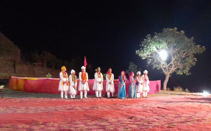 यमकेश्वर: अमोला गाँव में पाण्डव नृत्य तथा चक्रव्यूह भेदन का आयोजन
