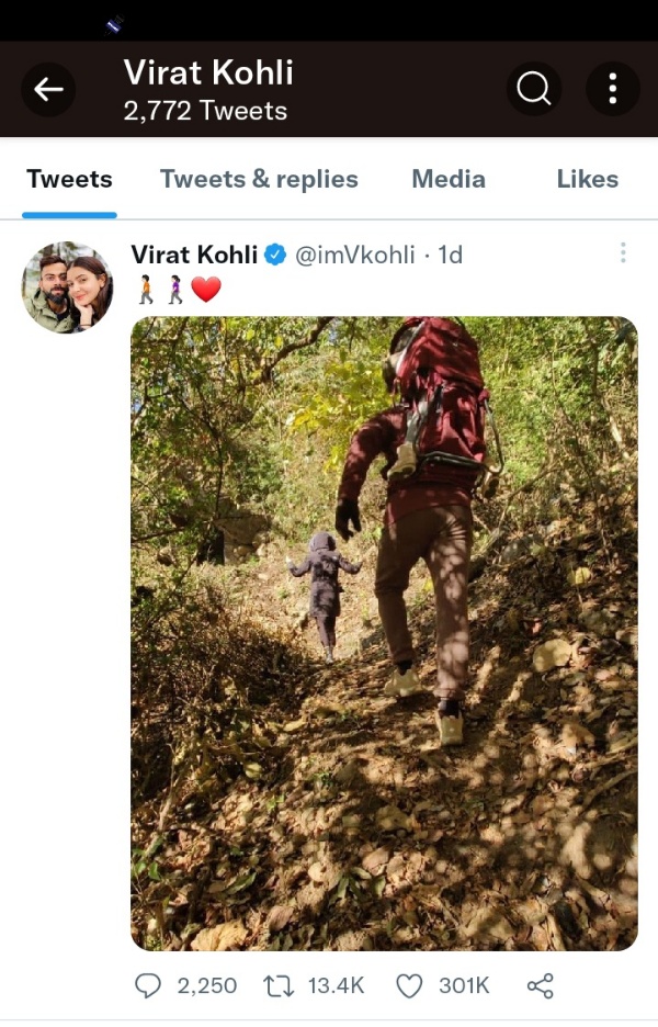 भारतीय क्रिकेटर विराट कोहली और अभिनेत्री अनुष्का शर्मा बेटी को लेकर घूमने पहुँचे यमकेश्वर के इस गाँव मे, शेयर की तस्वीरें