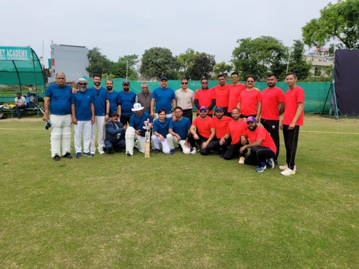 सचिवालय क्रिकेट क्लब एवं उत्तरांचल प्रेस क्लब के बीच मैत्री मैच का आयोजन  इस टीम  की हुई  विजय